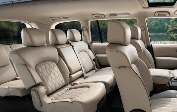 2023 Nissan Armada showing 8 seats | Nissan of St. Augustine in St. Augustine FL