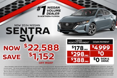 New 2024 Nissan Sentra
