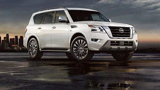 2023 Nissan Armada new 22-inch 14-spoke aluminum-alloy wheels. | Nissan of St. Augustine in St. Augustine FL