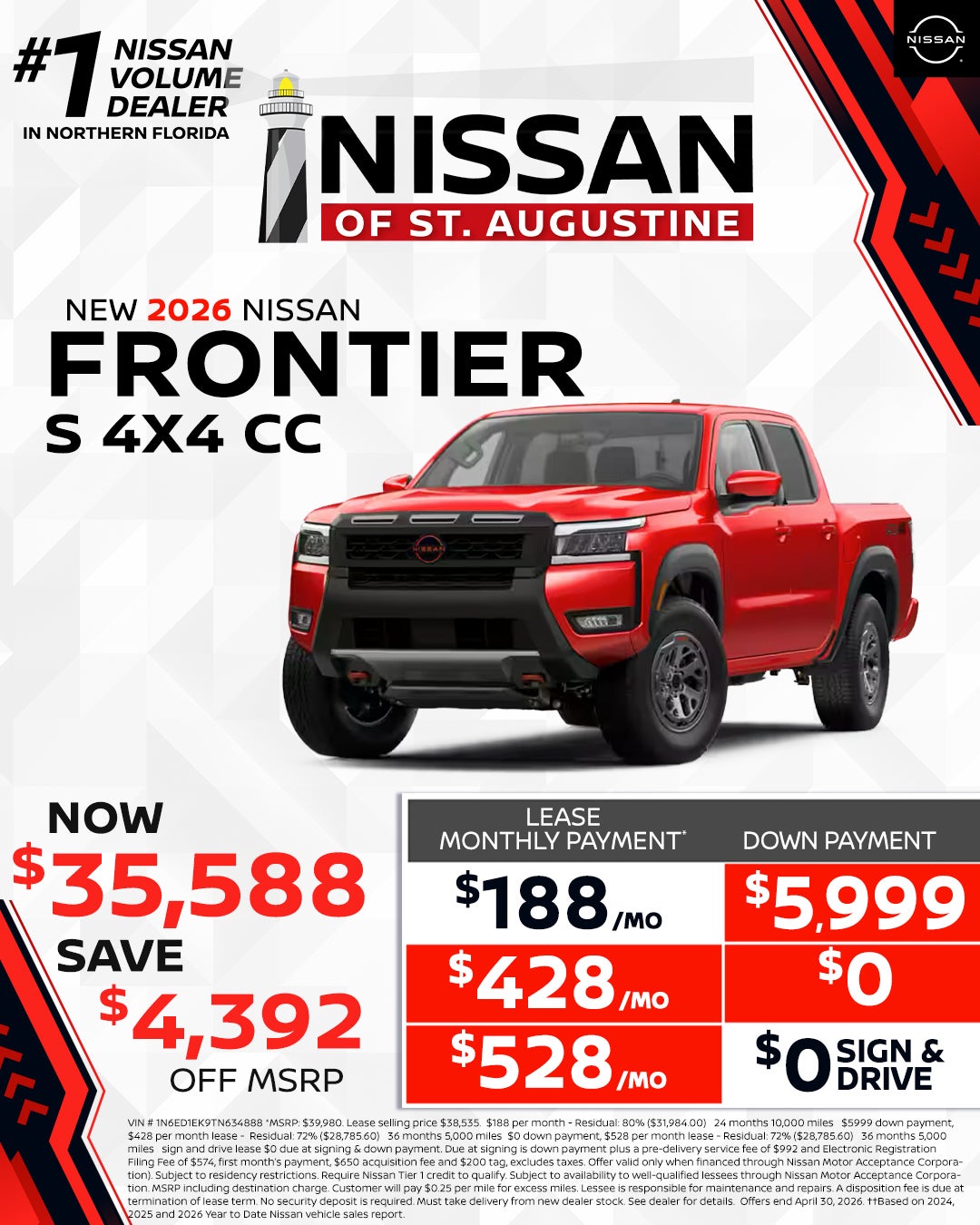 2026 Nissan Frontier