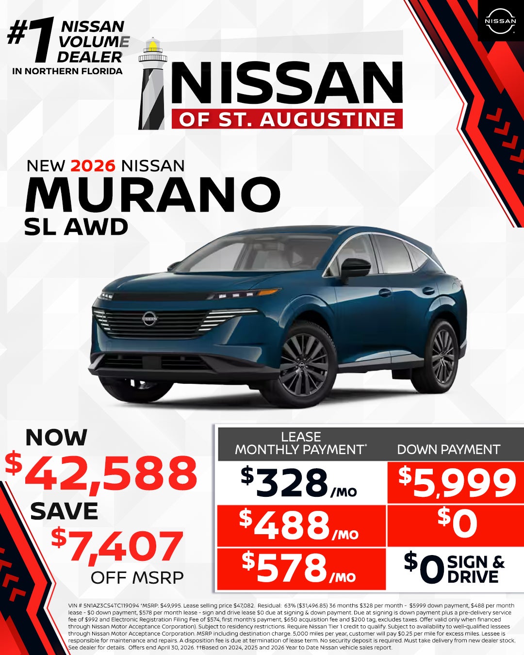 2026 Nissan Murano