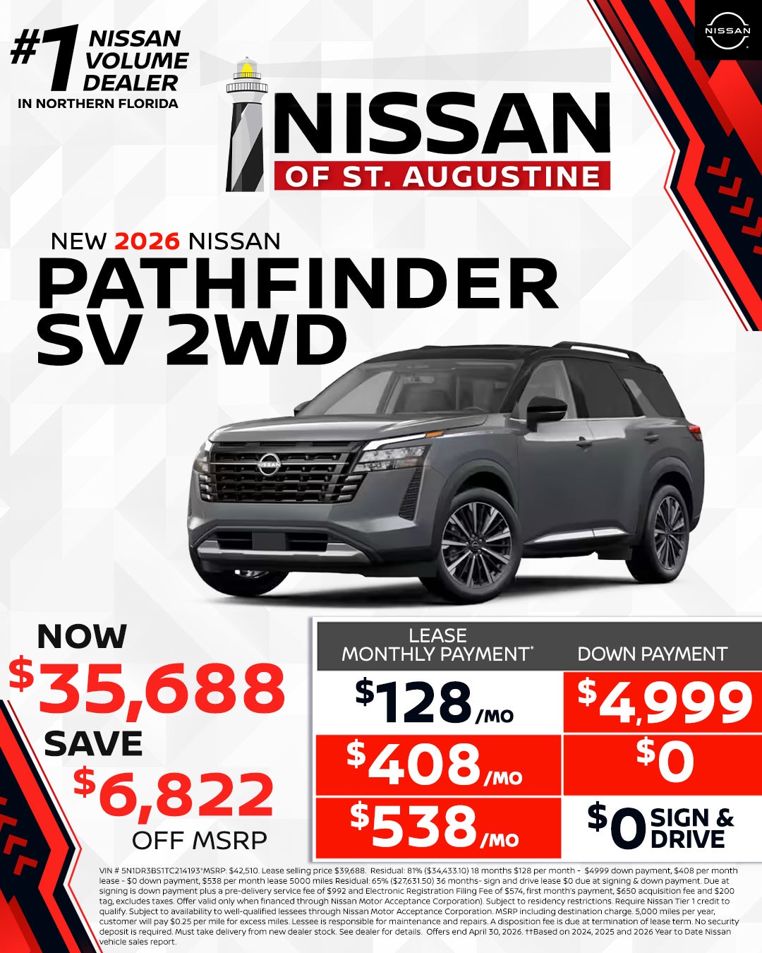 2026 Nissan Pathfinder
