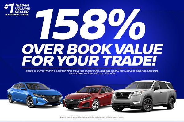158% over book value for your trade!