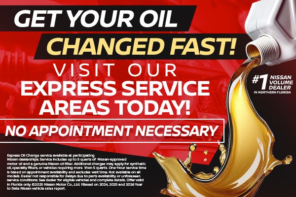 Get your oil changed Fast!