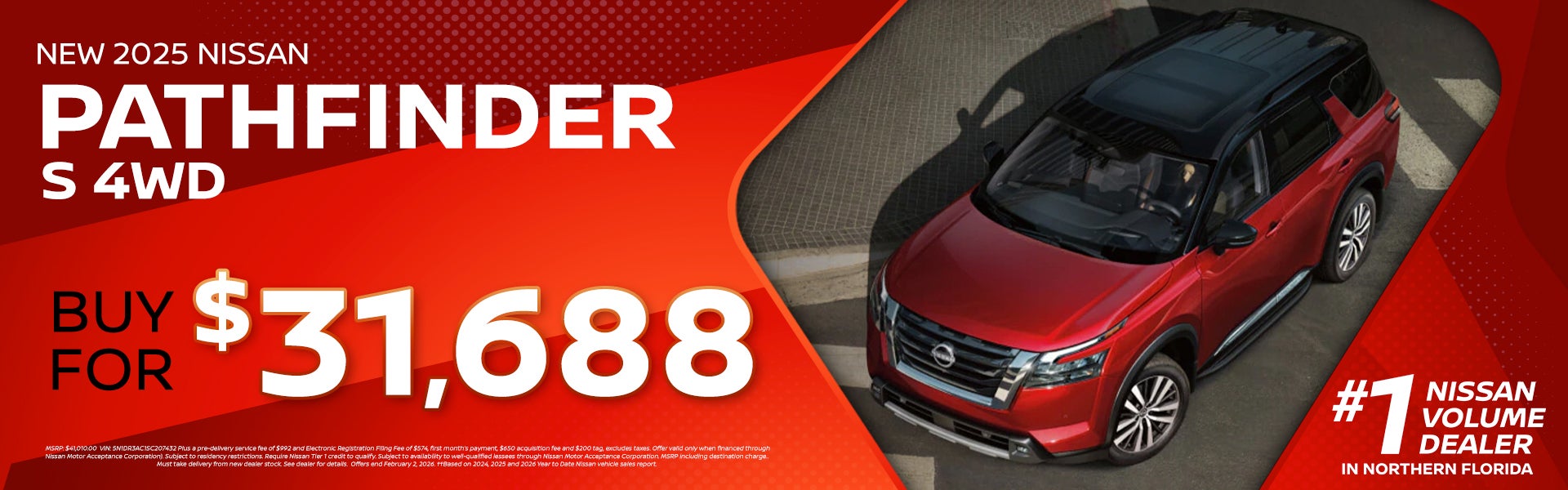 2025 Pathfinder $31688